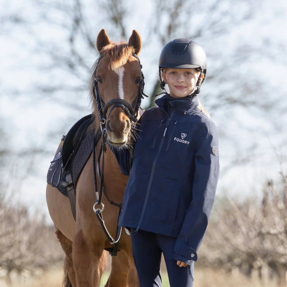 Equidry Girls Varsha Waterproof Riding Jacket