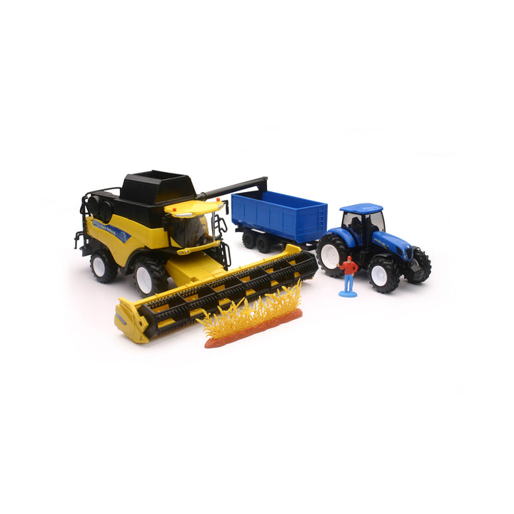 Platinum Toy Holland Combine & Tractor