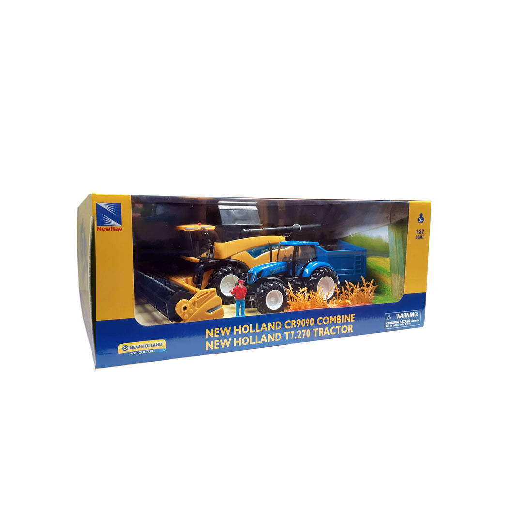 Platinum Toy Holland Combine & Tractor
