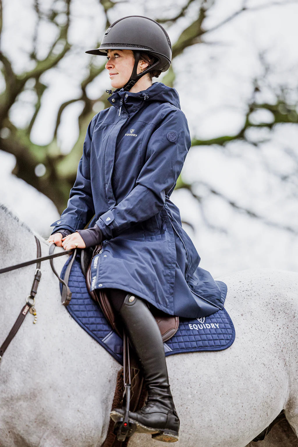 Equidry Ladies Bronte Fitted Waterproof Riding Jacket