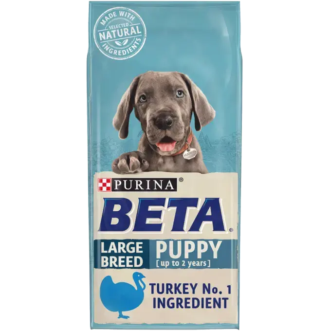 Beta Large Breed Puppy Food with Turkey