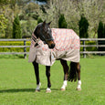 The Weatherbeeta Comfitec Essential 220g Mediumweight Combo Turnout Rug in Navy#Navy