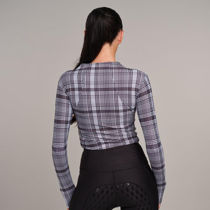 Barkers Equestrian Ladies Plaid Check Base Layer