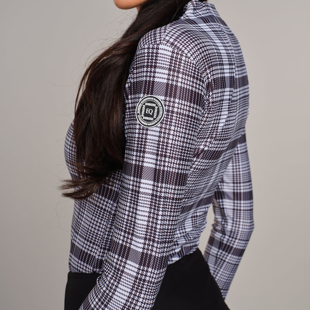 Barkers Equestrian Ladies Plaid Check Base Layer