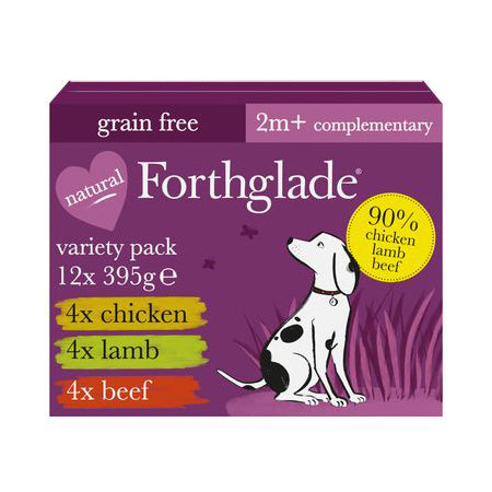Forthglade Just Natural Grain Free Dog Food Multipack