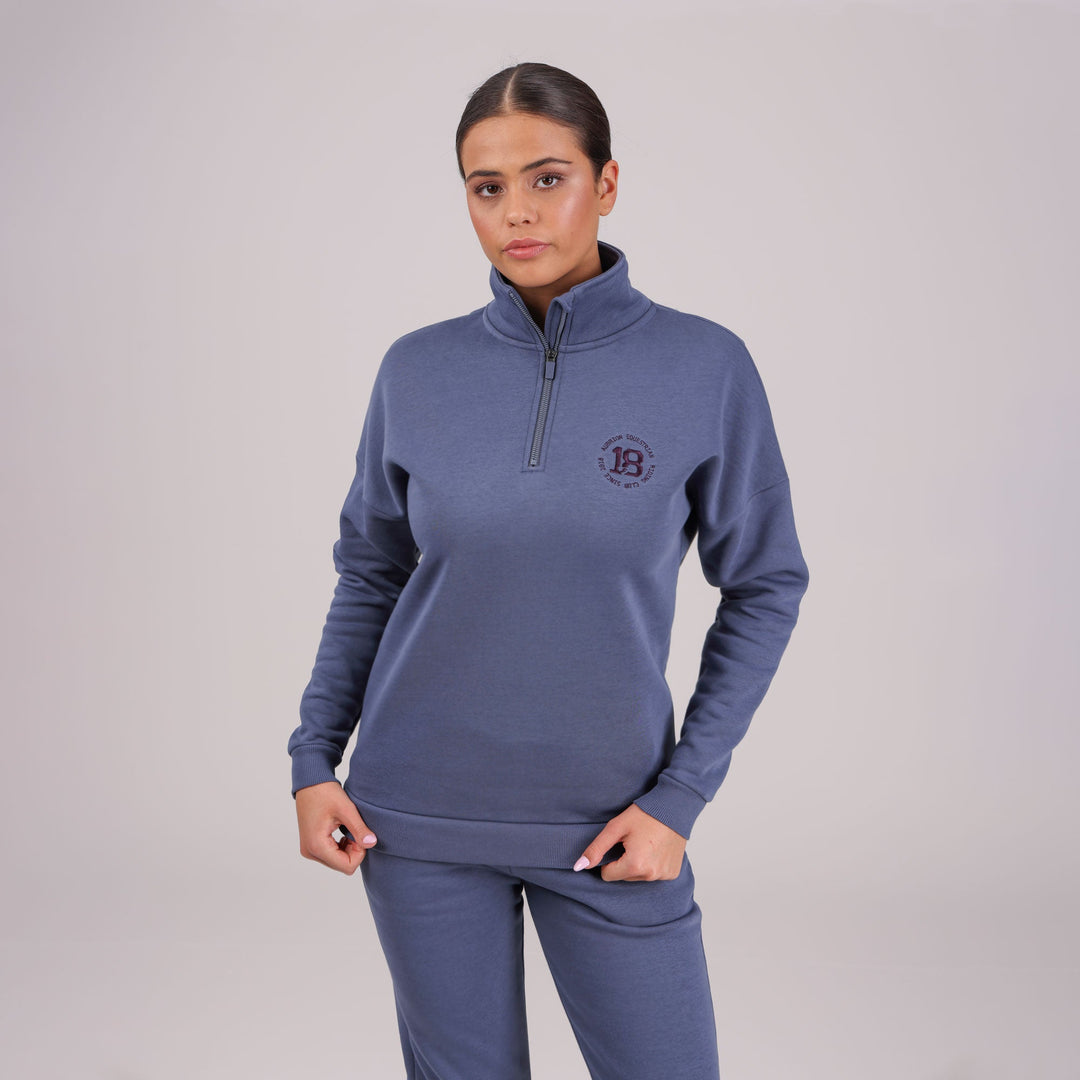 Aubrion Ladies Serene Half Zip Sweater