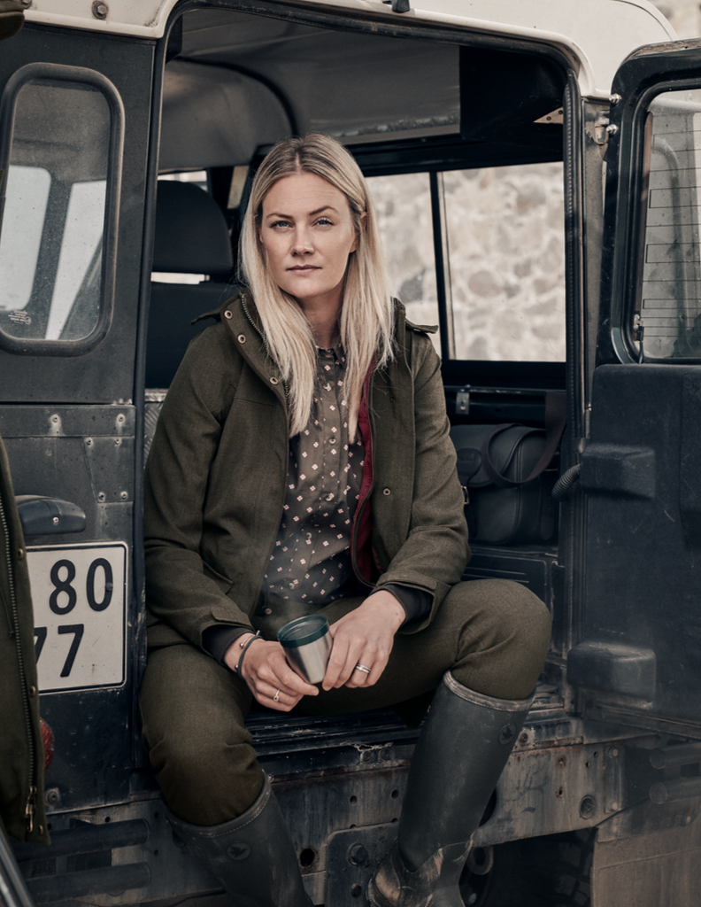 Seeland Ladies Woodcock Advanced Shooting Jacket - Shaded Olive