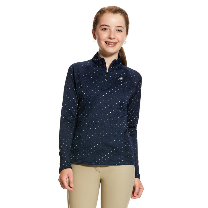 Ariat Youth Sunstopper 2.0 1/4 Zip Baselayer 