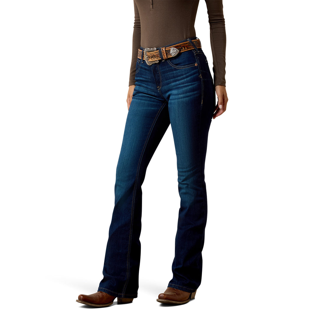 Ariat Ladies High Rise Ballary Boot Cut Jeans