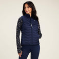 Ariat Ladies Ideal Down Gilet in Navy#Navy