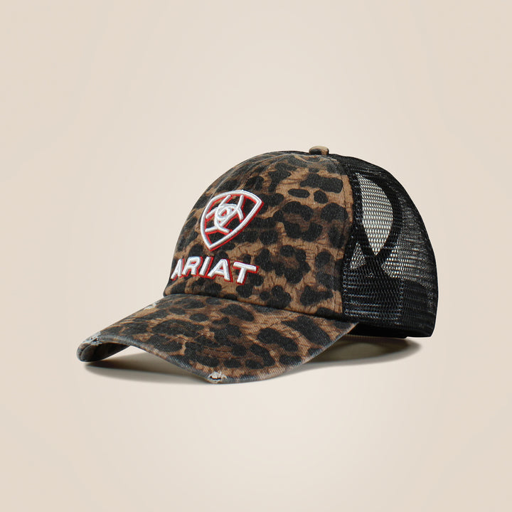 Ariat Ladies Embossed Logo Cheetah Print Cap