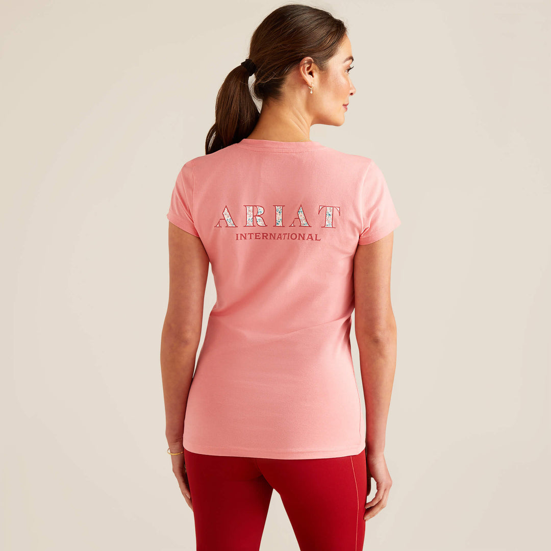 Ariat Ladies Petal Font Short Sleeve T-Shirt