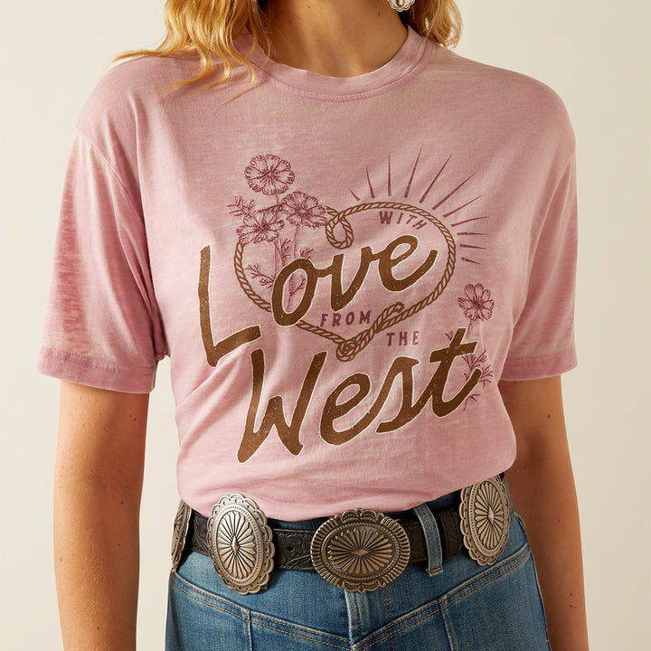 Ariat Ladies West Short Sleeved T Shirt