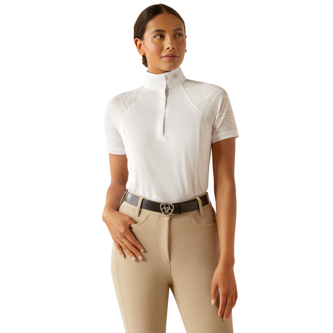 Ariat Ladies Aptos Vent 2.0 Short Sleeve Show Shirt