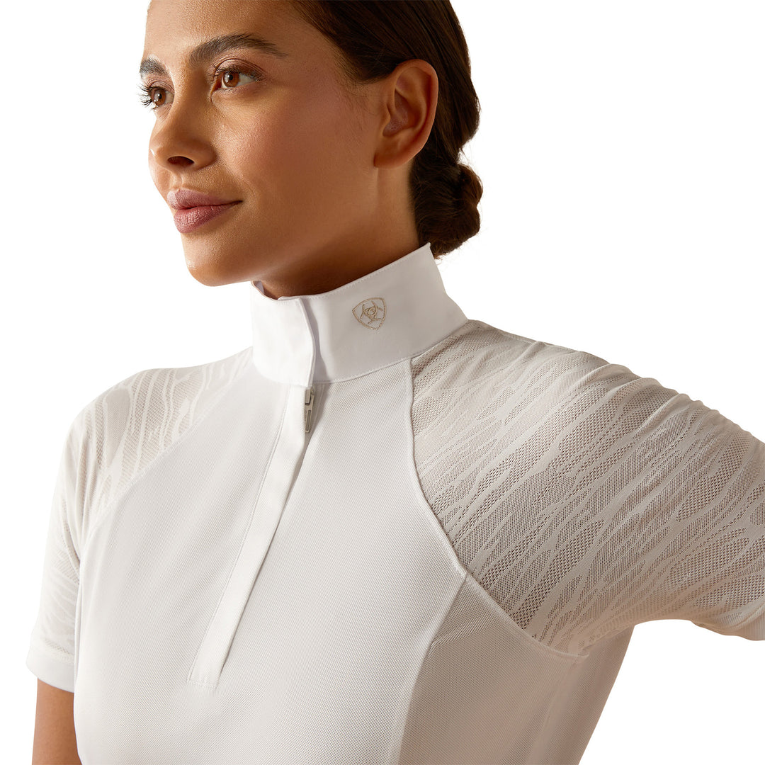 Ariat Ladies Aptos Vent 2.0 Short Sleeve Show Shirt