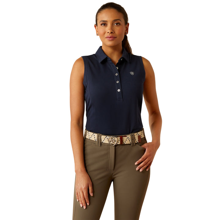 Ariat Ladies Prix 3.0 Sleeveless Polo