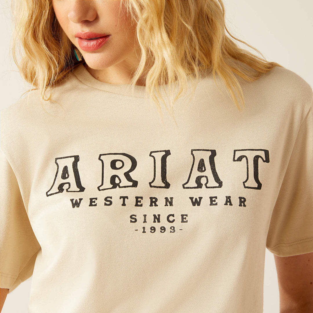 Ariat Ladies Western Wear Short Sleeve T Shirt