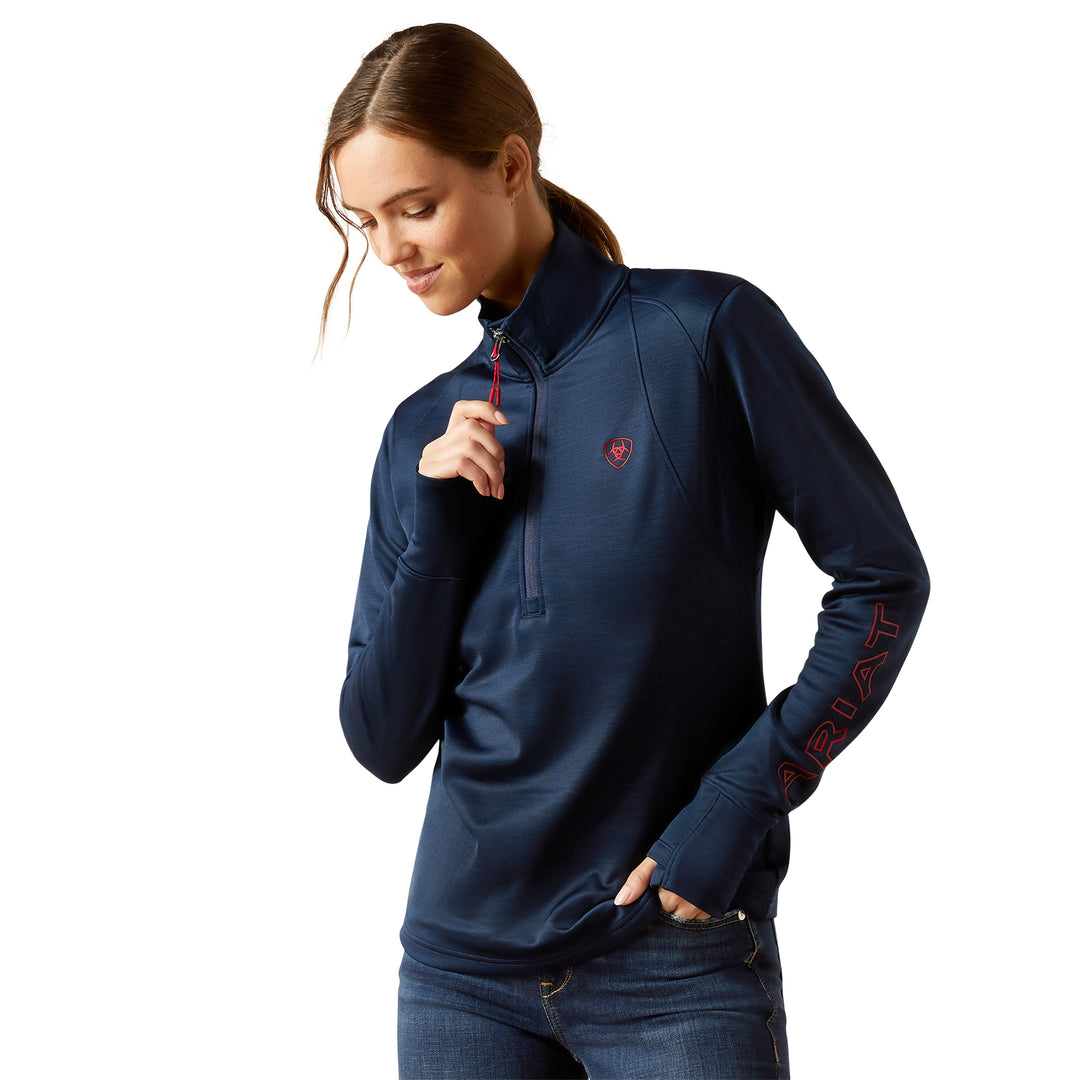 Ariat Ladies Team EQ 1/2 Zip Pullover