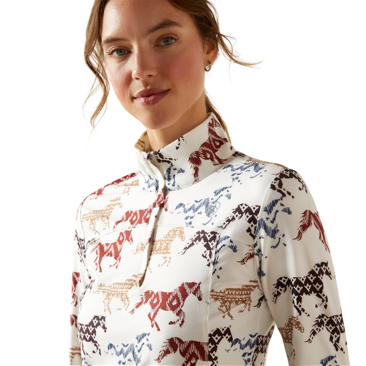 Ariat Ladies Lowell 3.0 1/4 Zip Baselayer