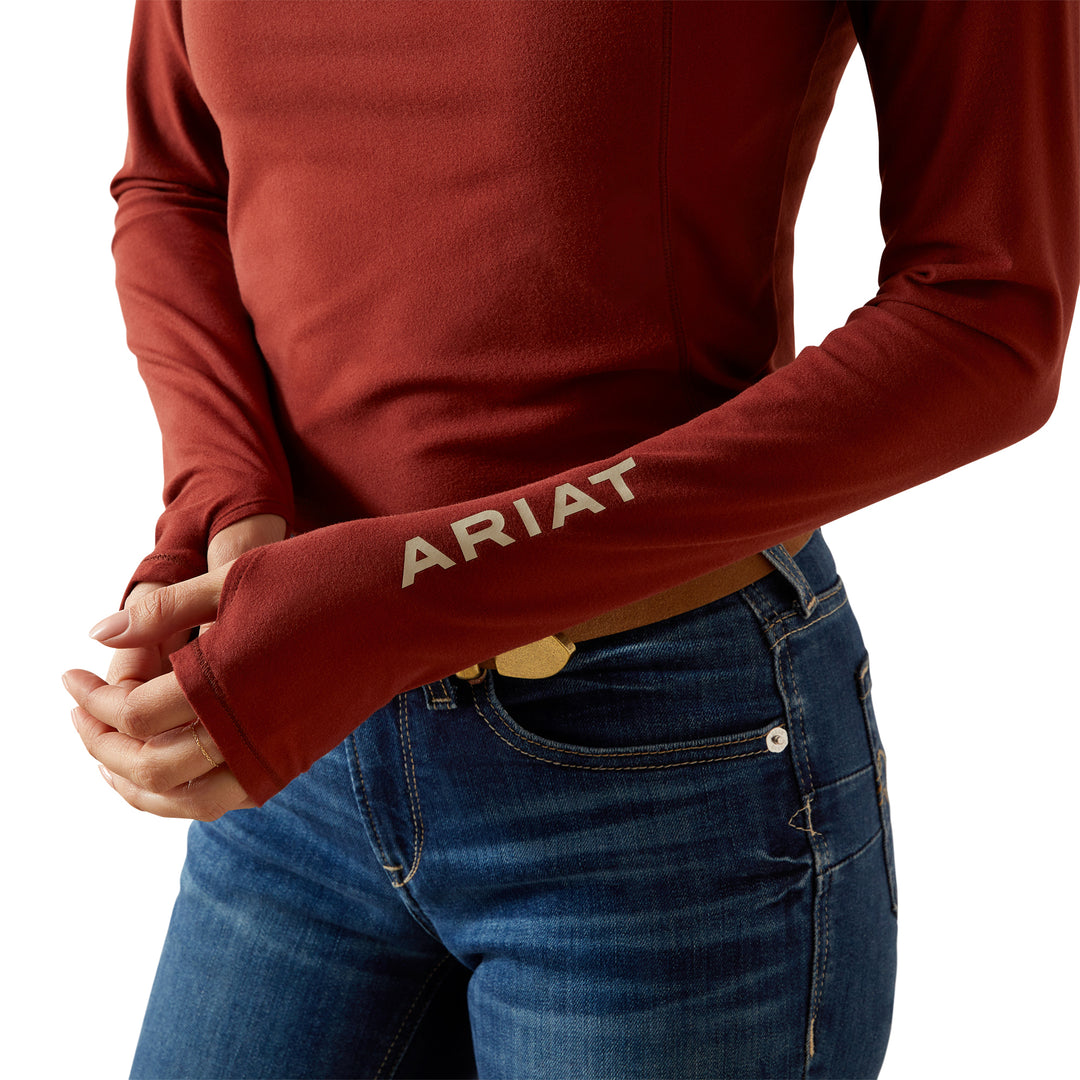 Ariat Ladies Lowell 3.0 1/4 Zip Baselayer