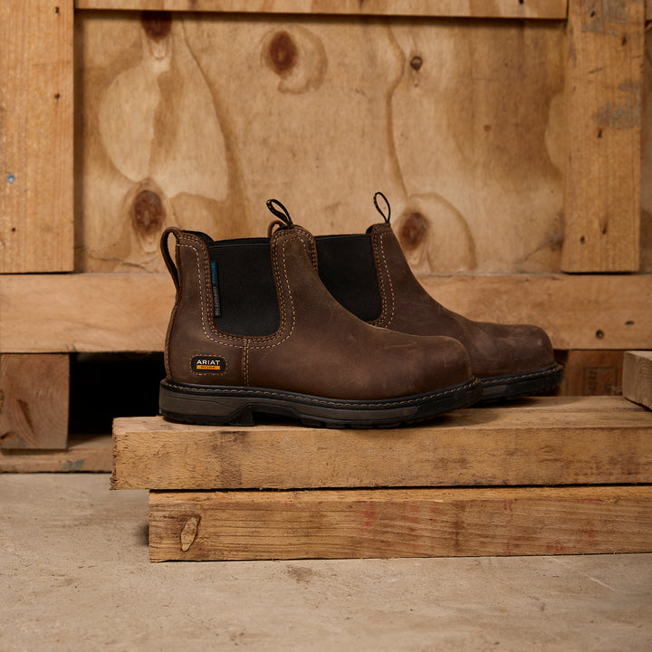 Ariat Ladies Riveter Chelsea H20 Work Boot