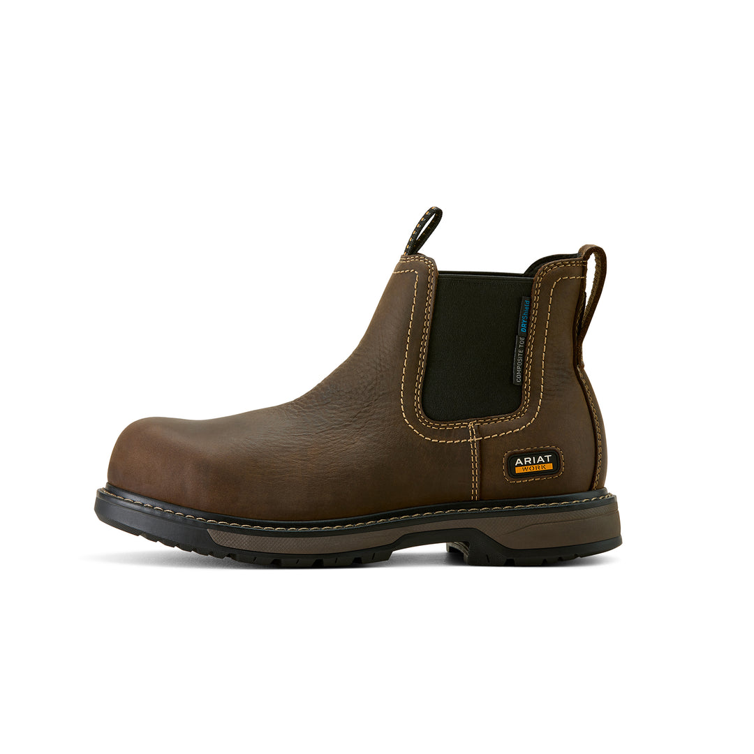 Ariat Ladies Riveter Chelsea H20 Work Boot