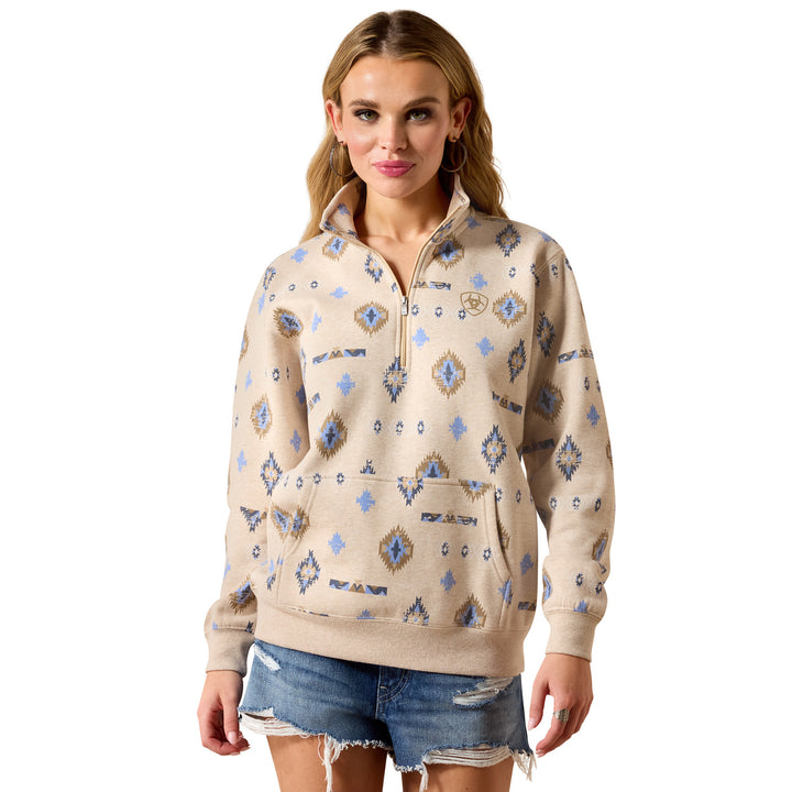Ariat Ladies Sapphire 1/2 Zip Sweatshirt