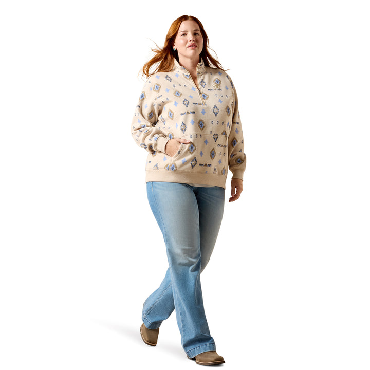 Ariat Ladies Sapphire 1/2 Zip Sweatshirt