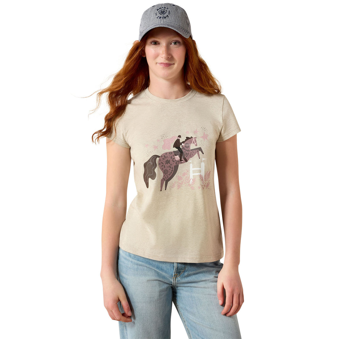 Ariat Youth Floral Leap T-Shirt