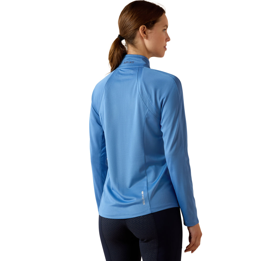 Ariat Ladies Sunstopper 3.0 1/4 Zip Base Layer