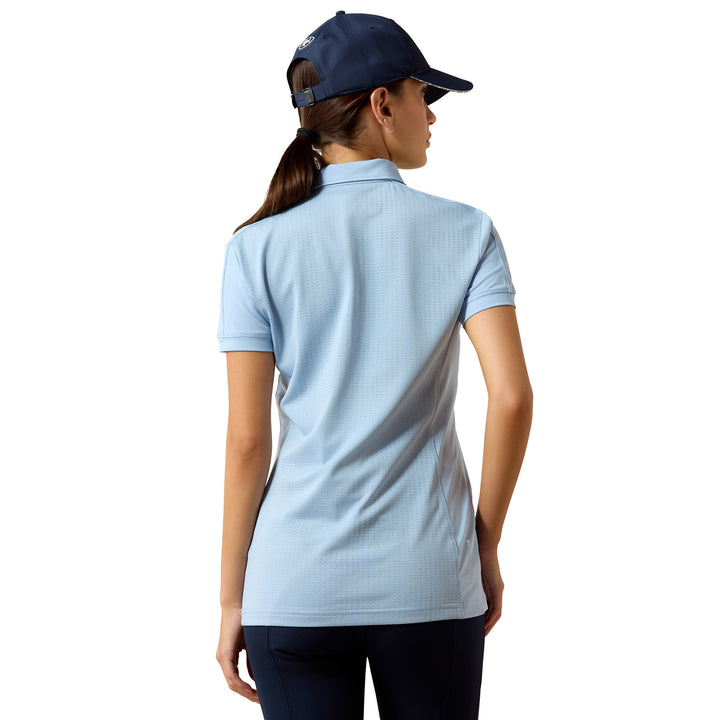 Ariat Ladies Bandera 1/4 Zip Short Sleeve Polo