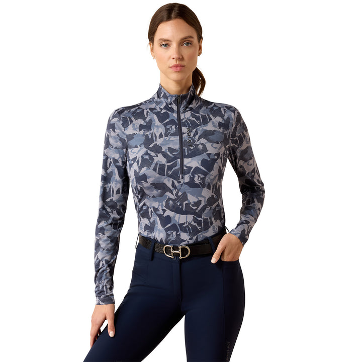 Ariat Ladies Lunaveil 1/2 Zip Base Layer