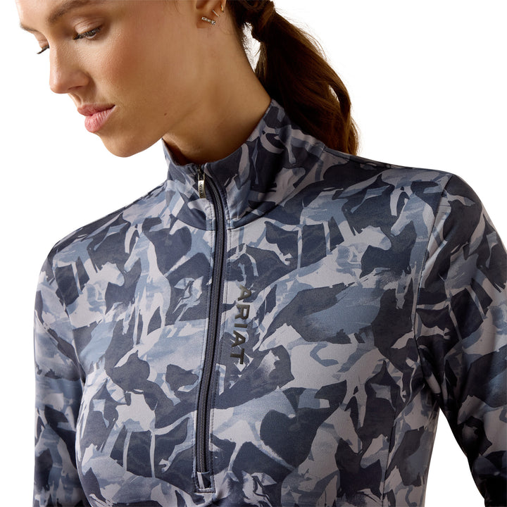 Ariat Ladies Lunaveil 1/2 Zip Base Layer