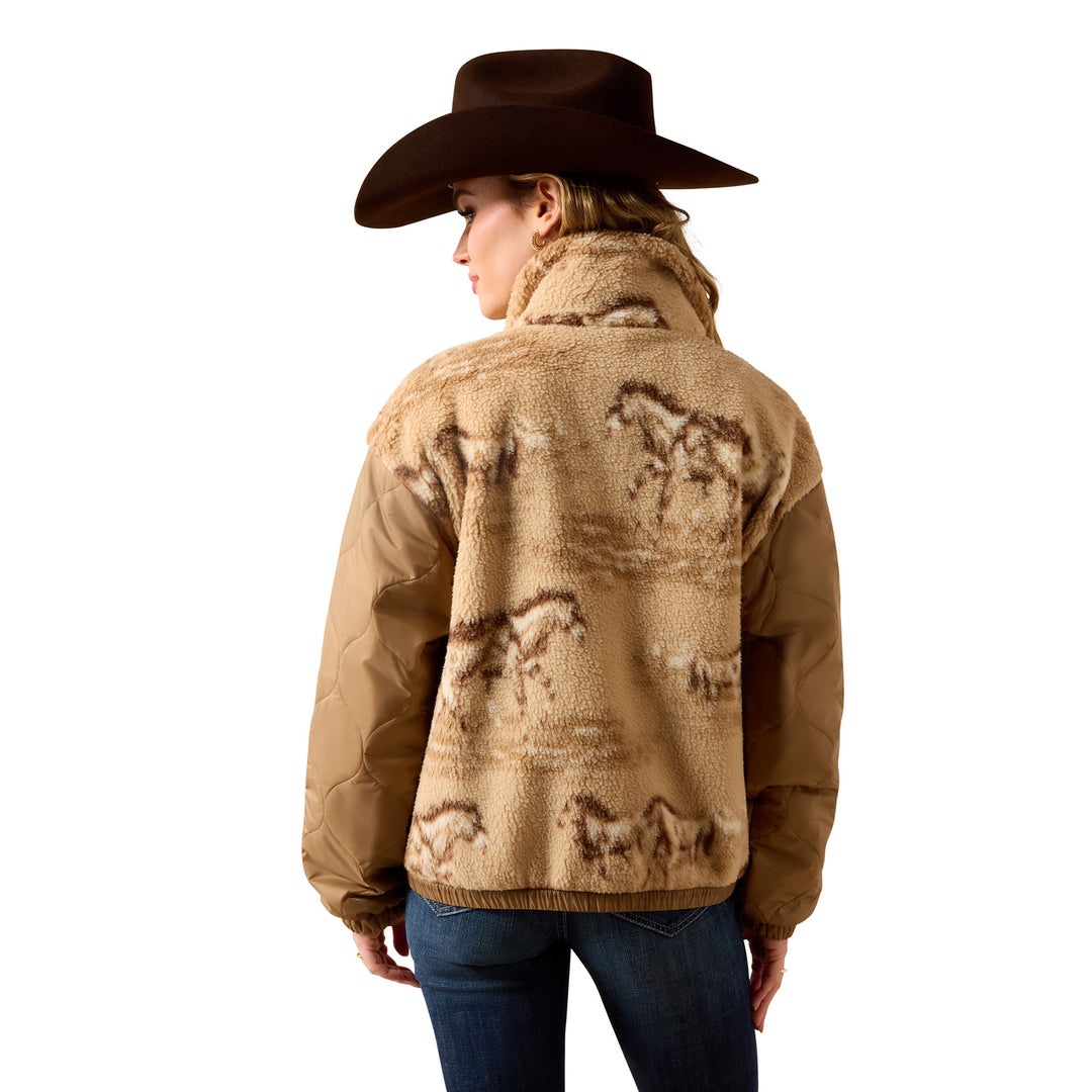 Ariat Ladies Sherpa Blocked Jacket