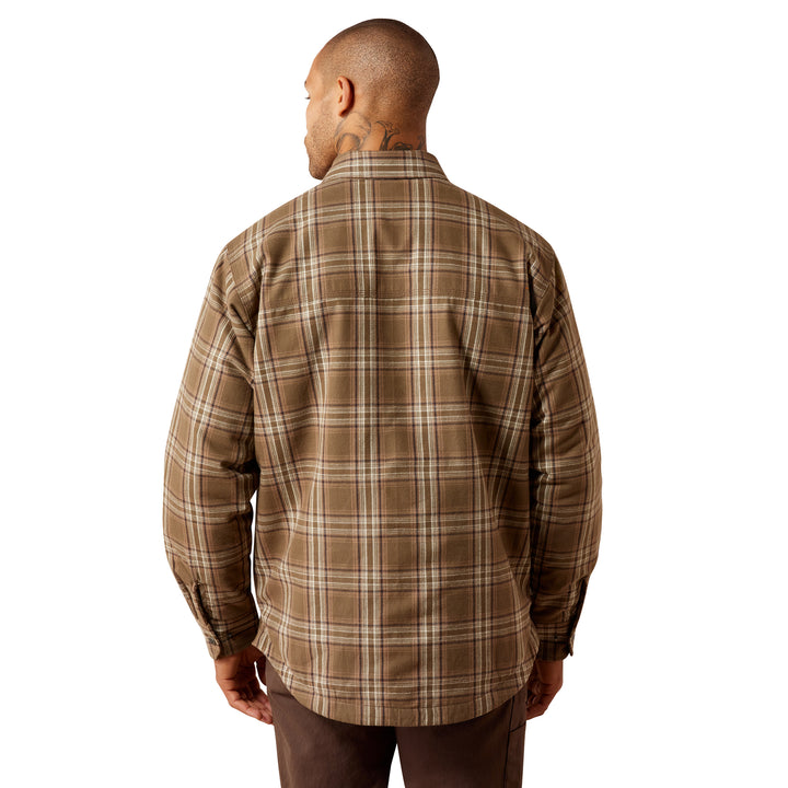 Ariat Mens Rebar Flannel Insulated Shirt Jacket