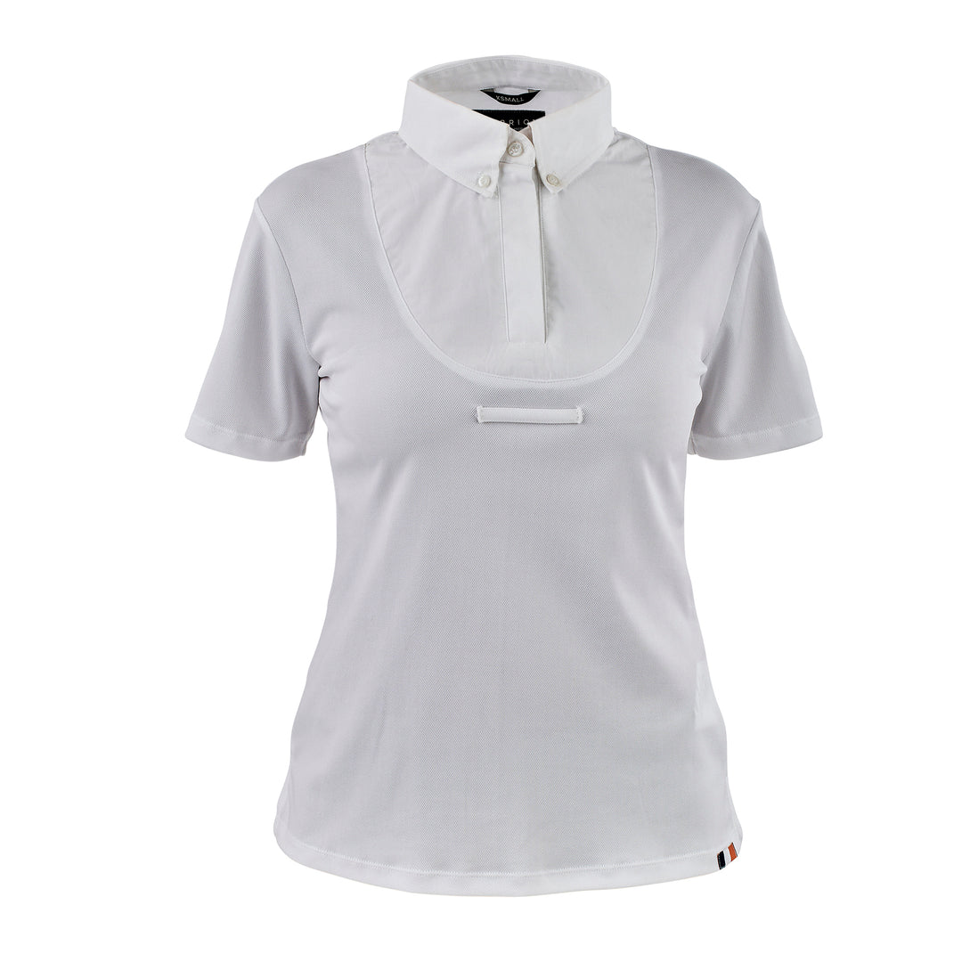 Aubrion Ladies Short Sleeve Tie Shirt
