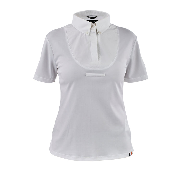 Aubrion Ladies Short Sleeve Tie Shirt