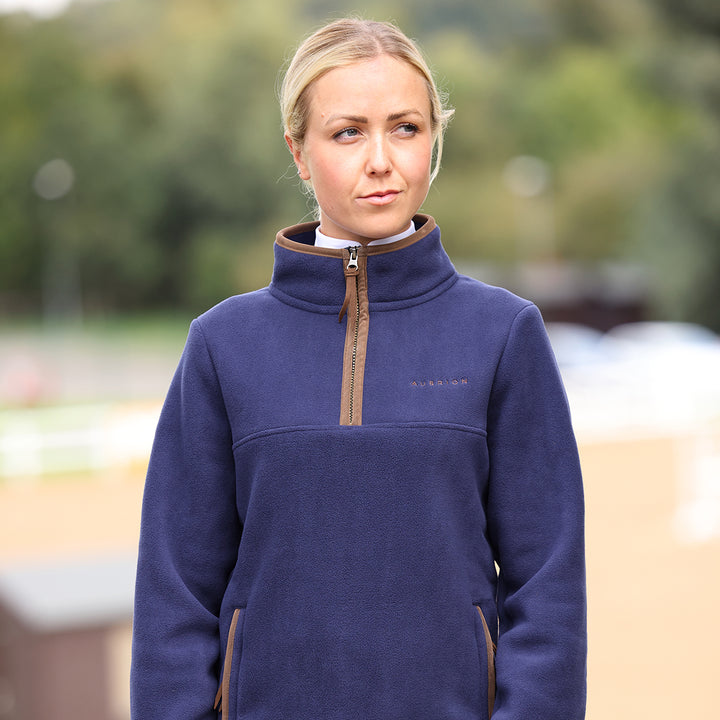 Aubrion Ladies Core Half Zip Fleece