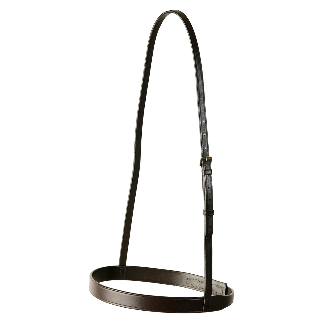 Kincade Classic Flat Hunt Noseband#Brown
