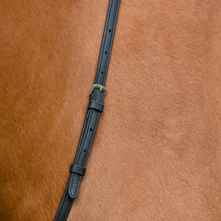 Collegiate Comfitec Opulux Plain Flat Running Martingale#Black