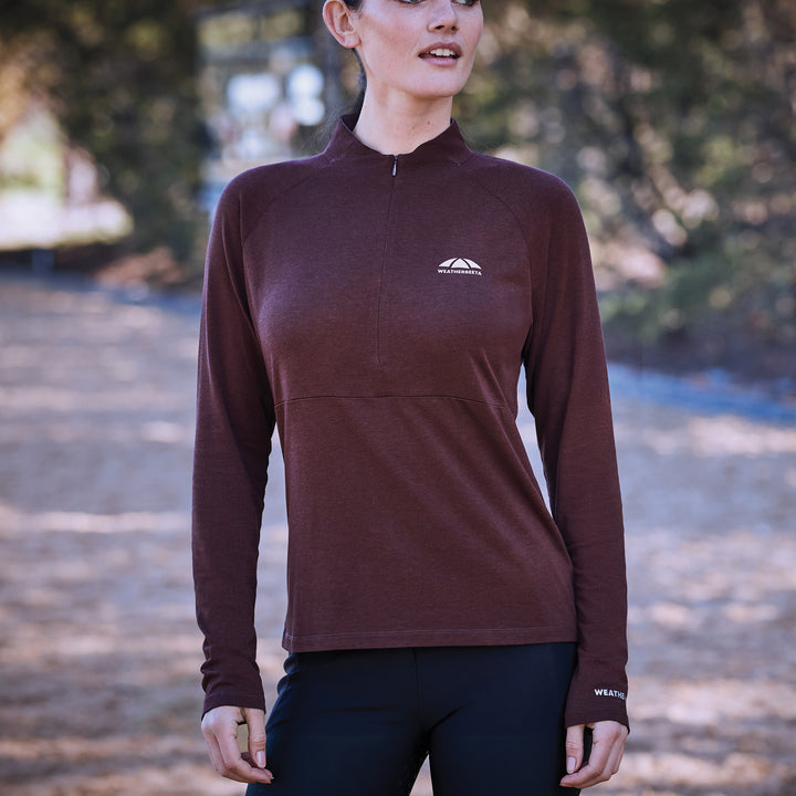 Weatherbeeta Bamboo Long Sleeve Performance Base Layer