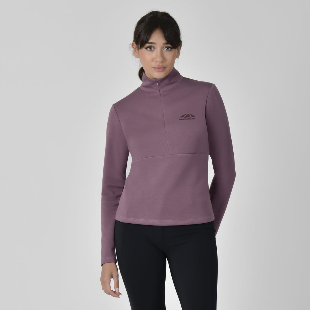 Weatherbeeta Copper 1/2 Zip Long Sleeve Mid-layer