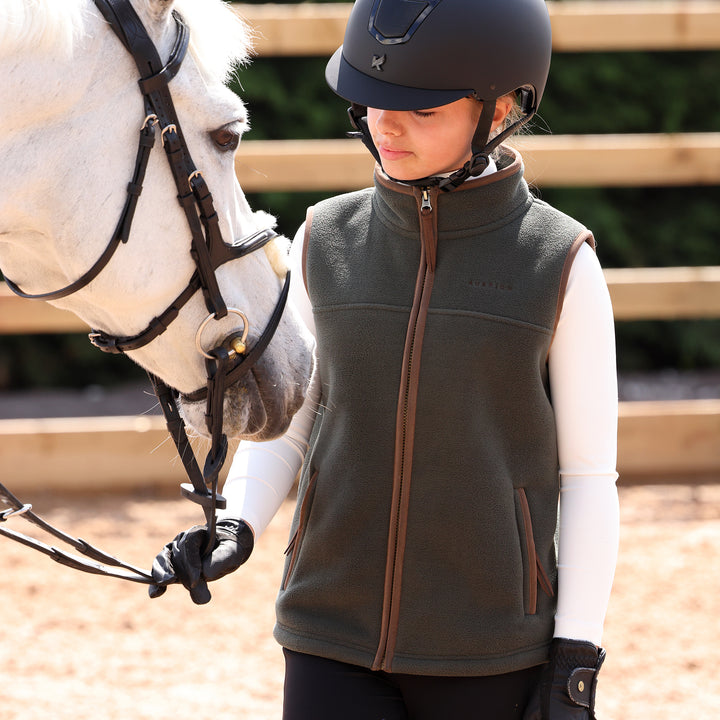 Aubrion Young Rider Core Fleece Gilet