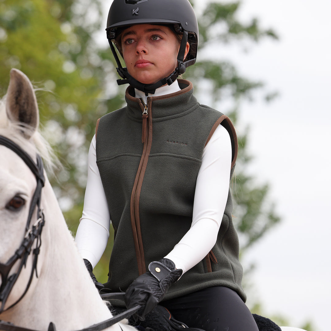 Aubrion Young Rider Core Fleece Gilet