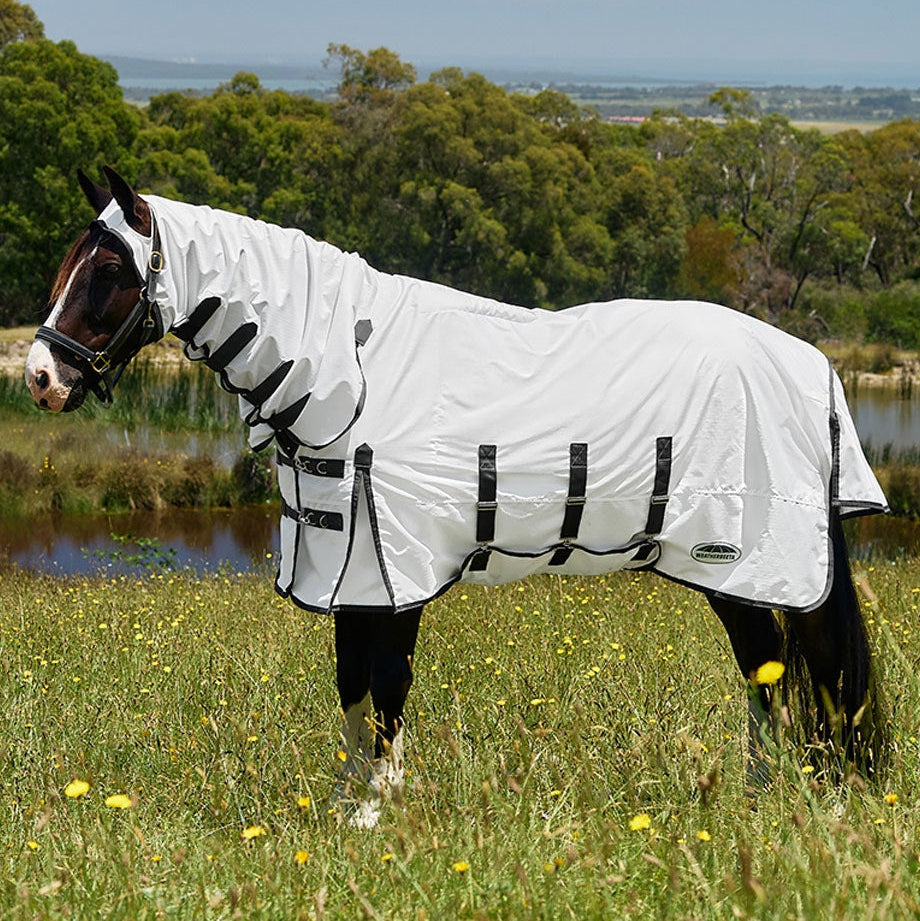 Weatherbeeta ComFiTec Sweet Itch Shield Fly Sheet Combo