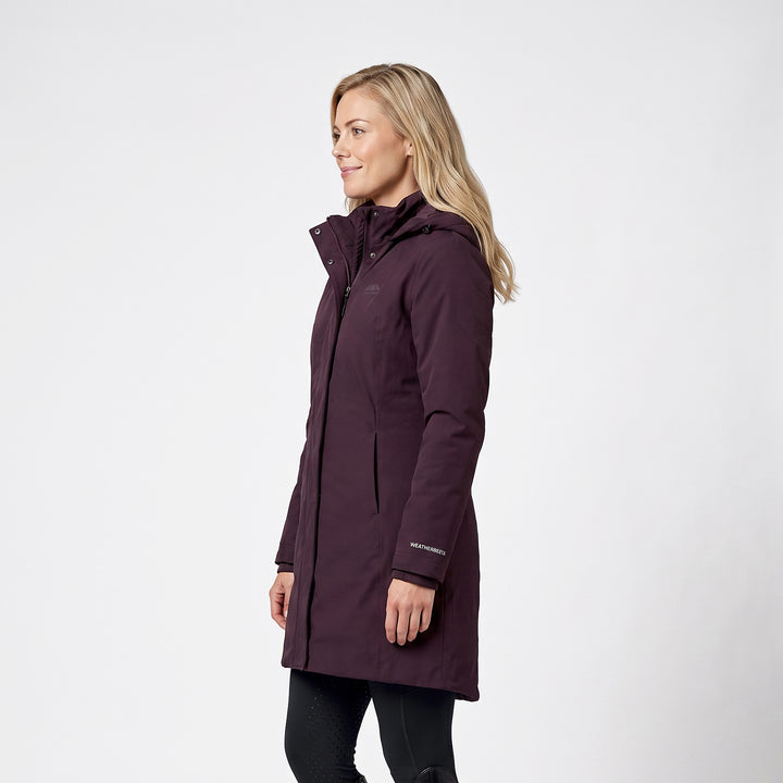 Weatherbeeta Ladies Protect Waterproof Insulated Longline Riding Jacket