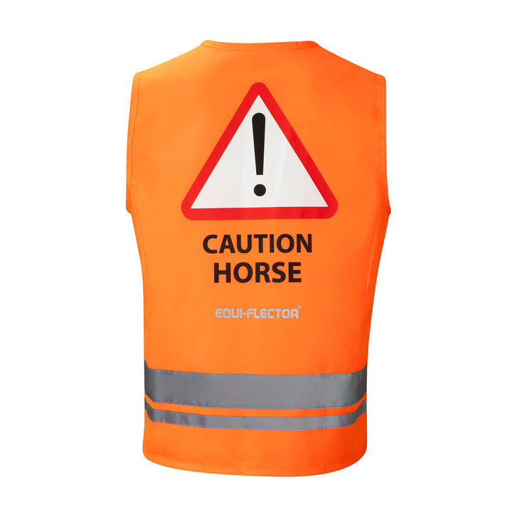 Equi-Flector Safety Vest - Caution