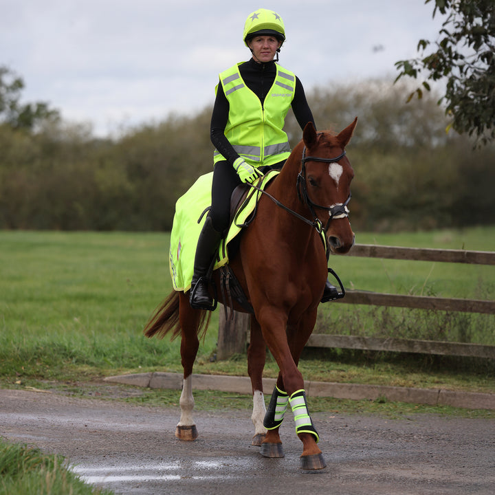 Equi-Flector Safety Vest - Caution