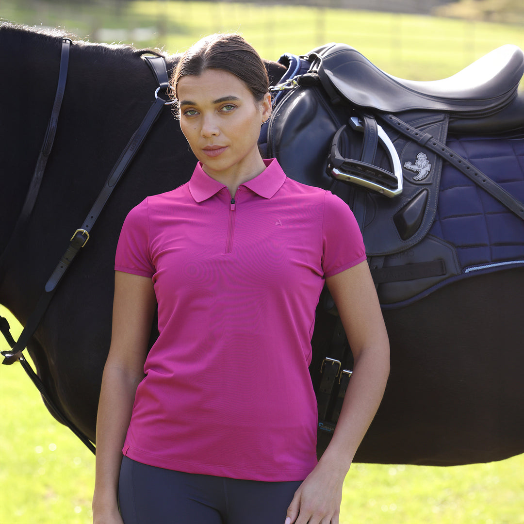 Aubrion React Ladies Tech Polo