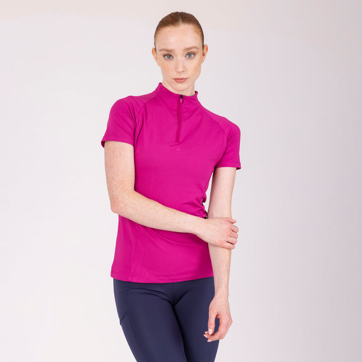Aubrion React Ladies Short Sleeve Base Layer